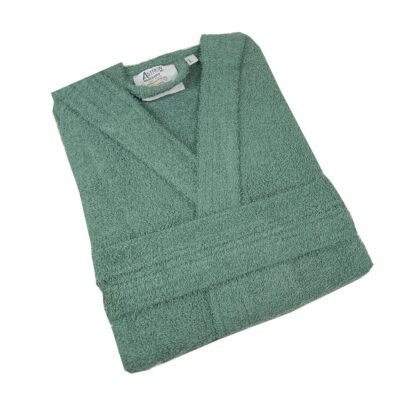 Μπουρνούζι Με Κουκούλα Green - Large