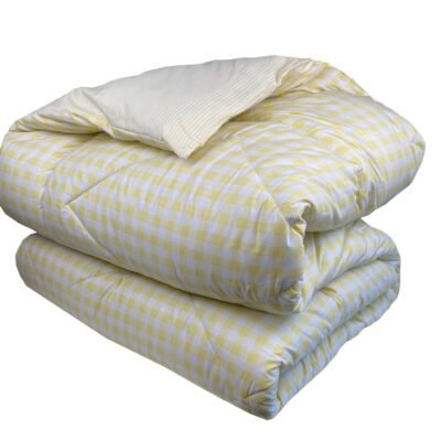 Πάπλωμα Μονό 160x240 Carla Yellow