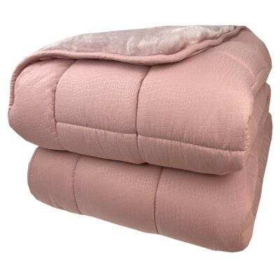 Κουβερτοπάπλωμα Υπέρδιπλο 2,20Χ2,40 Dusty Rose