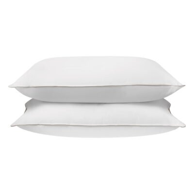 Beauty Home Μαξιλάρια ύπνου Five Star Soft Art 4061 Ορθοπεδικό 50x70 Λευκό - Μαλακό - 2 τέμαχια