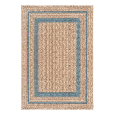 Beauty Home Χαλί Tropic Art 9138 133x190 Μπεζ,Μπλε
