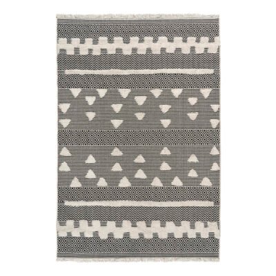Beauty Home Χαλί βαμβακερό Morocotton 9238 Γκρι