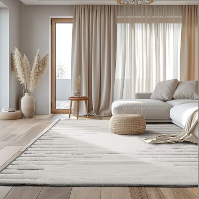 Beauty Home Χαλί Cozy Art 9637 Εκρού