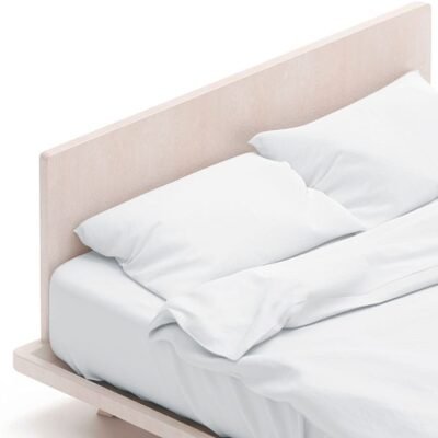 Beauty Home Σεντόνι Ξενοδοχείου υπέρδιπλο Direct Art Ε1062 CVC 70% Cot - 30% Pol 240x270 Λευκό