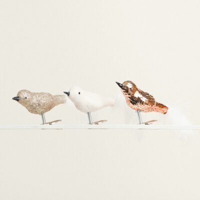 Beauty Home ΠΟΥΛΙΑ ΣΕΤ 3 ΤΜΧ 3 x 8 x 3,5 CM