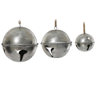 Beauty Home Μεταλλικά Κουδούνια Σετ 3 τμχ 24cm x 26cm