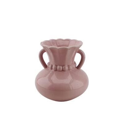 Beauty Home Βάζο  Με Πέρλες 14 x 14 x 15 cm